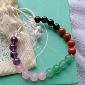 NATURAL CRYSTAL BRACELET FOR LUCK AND RELATIONSHIP