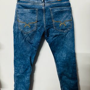 Blue Jogger Type Denim