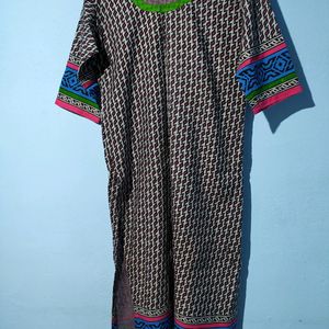 Multi Colored Kurta Set