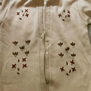 Beautiful Emboidery Work Sweater