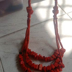 An African Coral Beads(African Stone)Necklace .