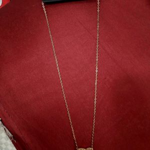 Rose gold pendant chain