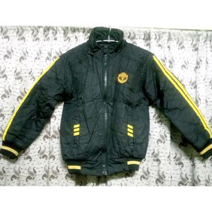 ✨ PRICE DROP✨ Black Woolen Puffer Jacket For Boys✨