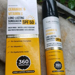 Dr. Sheth's Ceramide & Vitamin c Long lasting