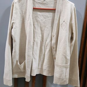 Cream Coloured Cardigan