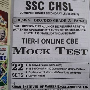 Ssc Chsl Mock Test