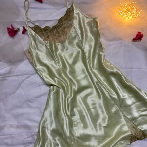 Satin Night Gown