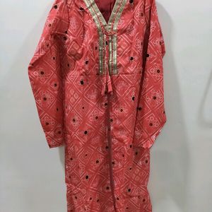 New Red Kurti