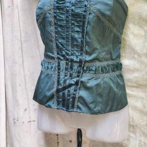 SEXY SEA GREEN CORSET