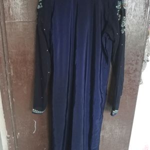 Blue Suit With Palazzo And Dupatta