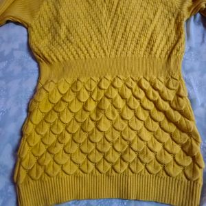 30rs Off🚚 Bright Yellow Sweater (Women's)