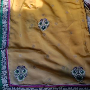 Designer Shading Saree