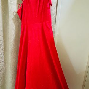 Red Party Wear Gown