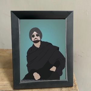 Rakhi Gift Faceless Illustration Portrait