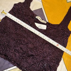 Zara Knitting Crop Top