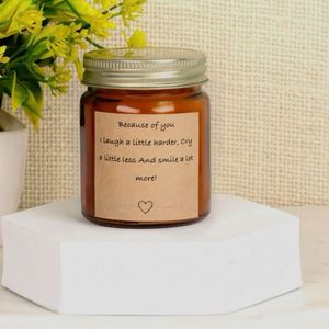 Stawberry Soy Jar Candle