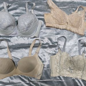 Combo Of 4 Imported Designer Bra