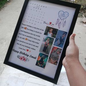 Birthday Customize Frame