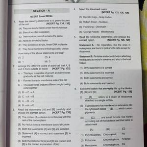 AAKASH botany Neet Book