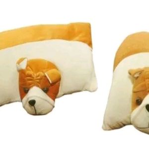 A Cushion With Cute Dog Shape