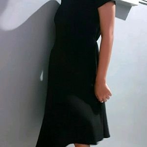 Black Flared Dress