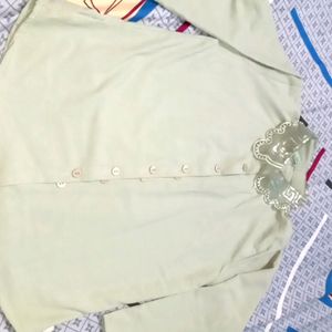 Shirt With Heavy Color Work