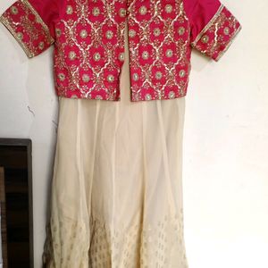 Anarkali With Jacket And Chudidaar