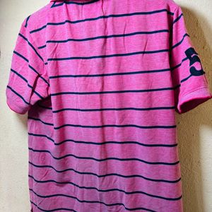 A Pink Unisex T-shirt