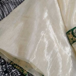 New Gold Cream  Duppata /Voni