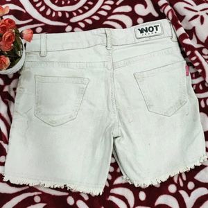 Cool Cream Shorts