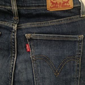 Levi's Skinny Dark Blue Jeans