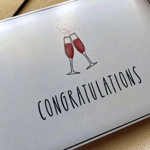 Sticker & Congratulations Card