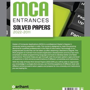 Arihant MCA solved Question Papers