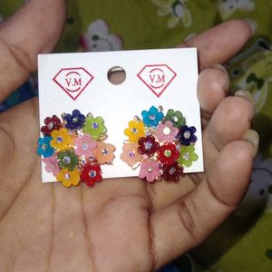 Flower Earrings & Studs