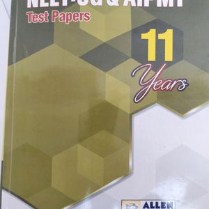 Neet UG 10 Years Test Papers With Solutions