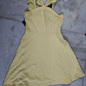 Halter Neck Short Dress