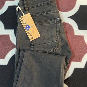 Jack N Jones Black Denim Jeans For Men