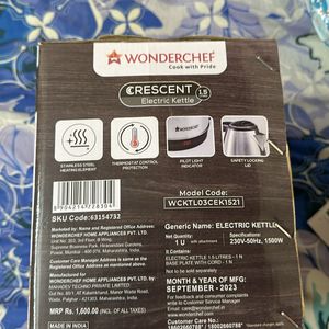 Price Drop - New Wonderchef Electric Kettle