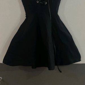 Mini Dress Black + backless