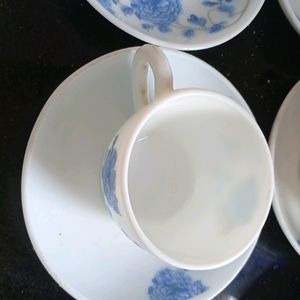 tea cup with plate