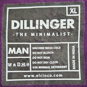 Purple Oversized [XL] DILLINGER T-shirt