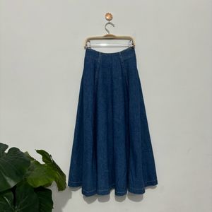 Vintage Denim Skirt