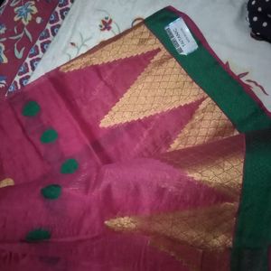 Both Sarees Are New With Blouse Piece Attached