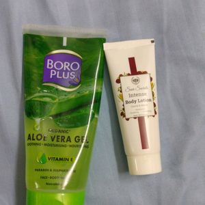 New  Aloe Vera Gel Skincare Products