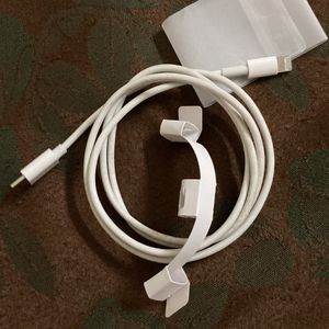 Brand New Apple C To Lightning cable (1mm)  Under Warranty In Case Of Any Issues Replacement Also Available