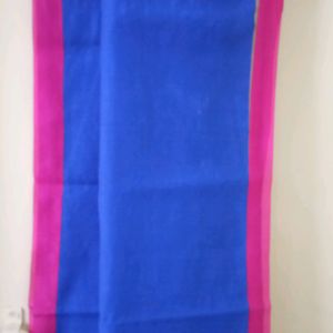 Chudidar In Rose And Blue Combination