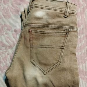 BOY'S BROWN JEANS