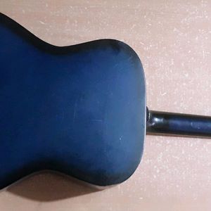 Blue Givson Guitar