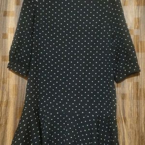 Vanilla Mini Black/White Dress