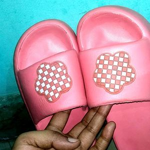 Beautiful Peach Slippers 😍